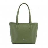 Posete Zea Shopper Verde Bosco Piele Naturala 301bo1